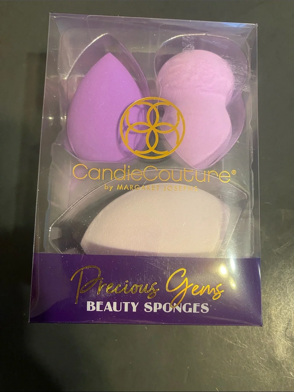 Candie Couture Precious Gems Beauty Sponges - Pink & Lilac